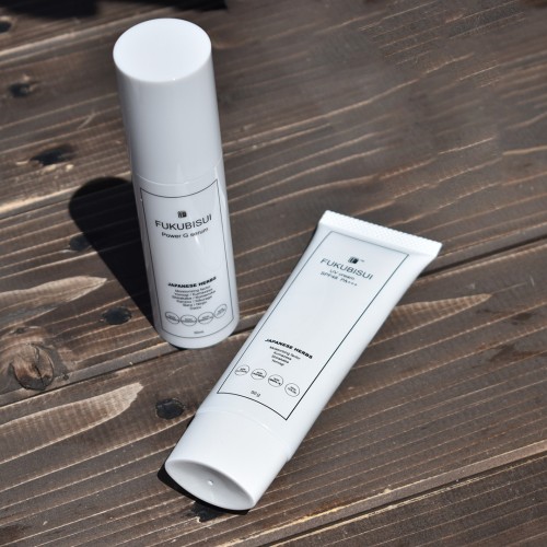 夜のケアは、パワーGセラムで