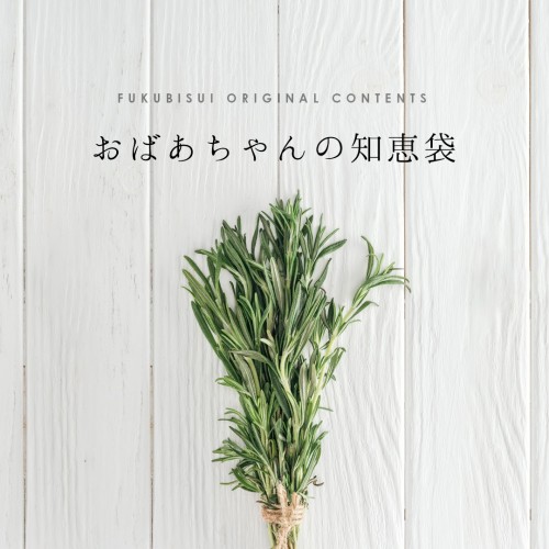 おばあちゃんの知恵袋【迷迭香】