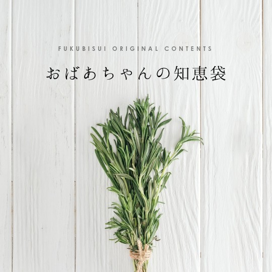 おばあちゃんの知恵袋【迷迭香】
